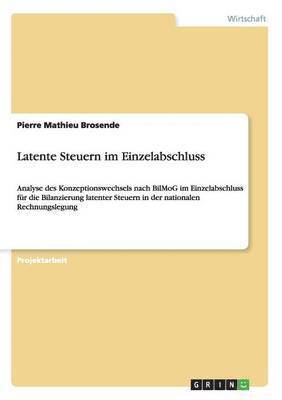 Latente Steuern Im Einzelabschluss 1