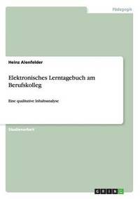 bokomslag Elektronisches Lerntagebuch am Berufskolleg