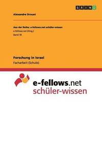 bokomslag Forschung in Israel