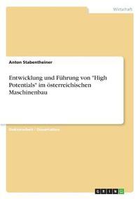 bokomslag Entwicklung Und Fuhrung Von 'High Potentials Im Osterreichischen Maschinenbau