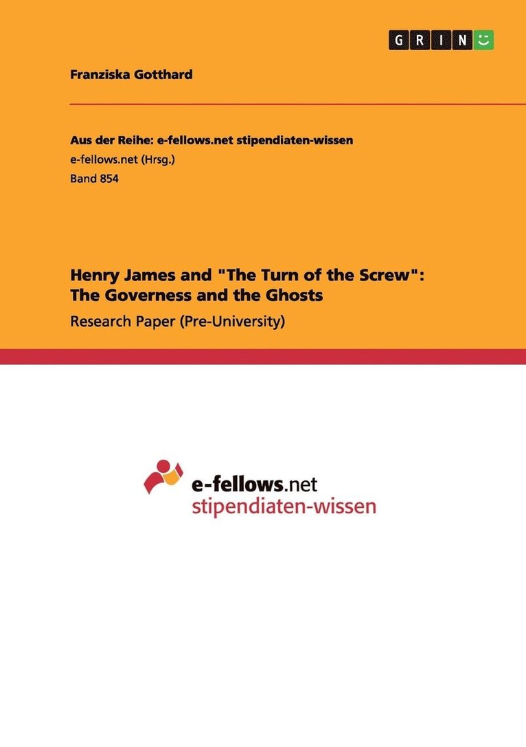 Henry James and &quot;The Turn of the Screw&quot; 1