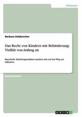 bokomslag Das Recht von Kindern mit Behinderung