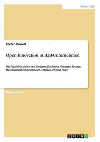 bokomslag Open Innovation in B2B-Unternehmen