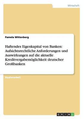 bokomslag Haftendes Eigenkapital von Banken