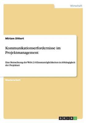 Kommunikationserfordernisse im Projektmanagement 1