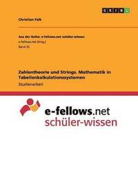 bokomslag Zahlentheorie Und Strings. Mathematik in Tabellenkalkulationssystemen