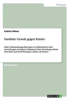 Familiale Gewalt gegen Kinder