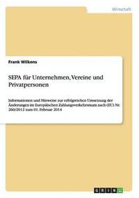 bokomslag Sepa Fur Unternehmen, Vereine Und Privatpersonen