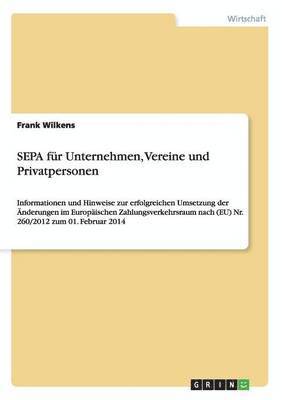 bokomslag Sepa Fur Unternehmen, Vereine Und Privatpersonen