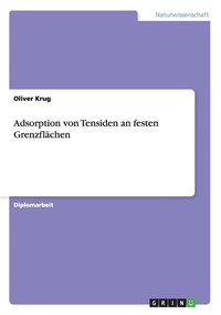 bokomslag Adsorption von Tensiden an festen Grenzflächen