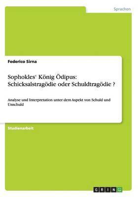 Sophokles' Knig dipus 1