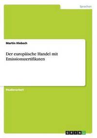 bokomslag europäische Handel mit Emissionszertifikaten