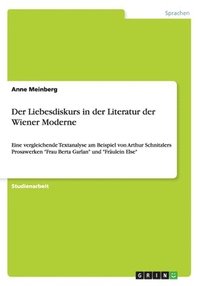 bokomslag Der Liebesdiskurs in der Literatur der Wiener Moderne