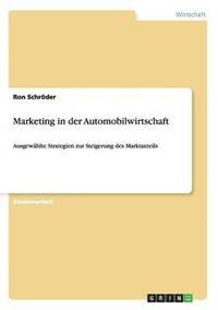 bokomslag Marketing in der Automobilwirtschaft