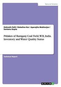 bokomslag Pitlakes of Raniganj Coal Field, W.B, India. Inventory and Water Quality Status