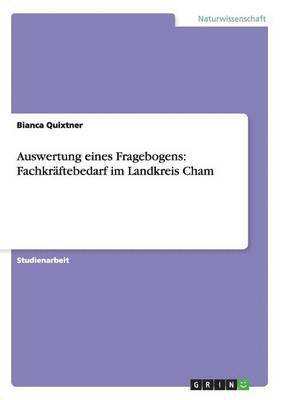 bokomslag Auswertung eines Fragebogens