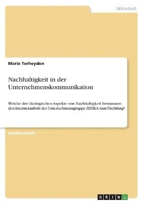 bokomslag Nachhaltigkeit in der Unternehmenskommunikation