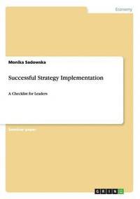 bokomslag Successful Strategy Implementation