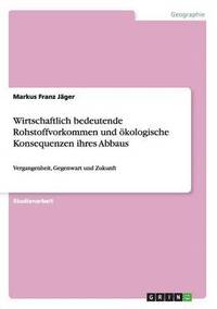 bokomslag Wirtschaftlich bedeutende Rohstoffvorkommen und oekologische Konsequenzen ihres Abbaus