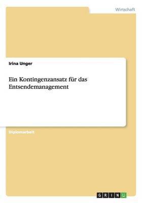 bokomslag Kontingenzansatz für das Entsendemanagement