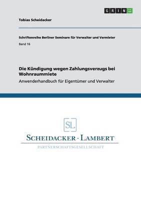 Kündigung wegen Zahlungsverzugs bei Wohnraummiete