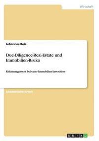 bokomslag Due-Diligence-Real-Estate Und Immobilien-Risiko