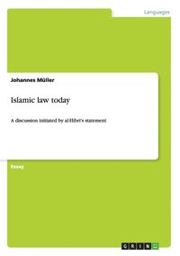 bokomslag Islamic law today
