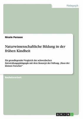 bokomslag Naturwissenschaftliche Bildung in der frhen Kindheit