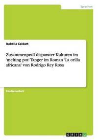 bokomslag Zusammenprall disparater Kulturenim 'melting pot' Tanger im Roman 'La orilla africana' von Rodrigo Rey Rosa