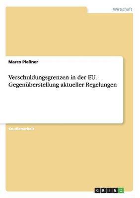 bokomslag Verschuldungsgrenzen in der EU. Gegenüberstellung aktueller Regelungen