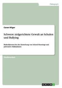 bokomslag Schwere zielgerichtete Gewalt an Schulen und Bullying