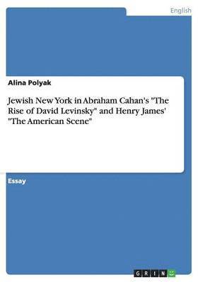 bokomslag Jewish New York in Abraham Cahan's The Rise of David Levinsky and Henry James' The American Scene