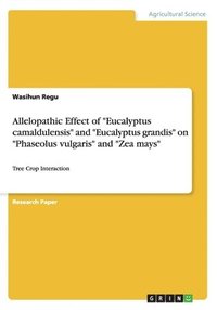 bokomslag Allelopathic Effect of &quot;Eucalyptus camaldulensis&quot; and &quot;Eucalyptus grandis&quot; on &quot;Phaseolus vulgaris&quot; and &quot;Zea mays&quot;
