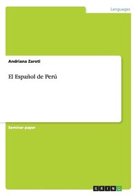 bokomslag El Espanol de Peru