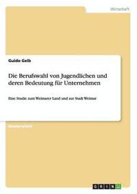bokomslag Berufswahl von Jugendlichen und deren Bedeutung für Unternehmen