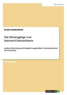 Kristin Huckenbeck - Börsengänge von Internet-Unternehmen, Häftad