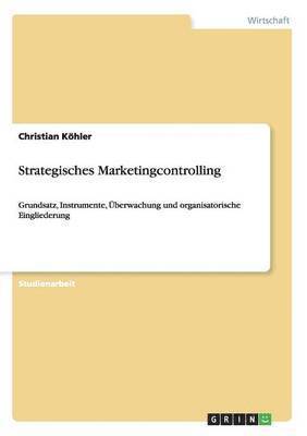 bokomslag Strategisches Marketingcontrolling