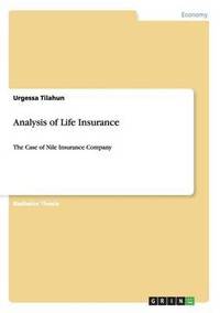 bokomslag Analysis of Life Insurance