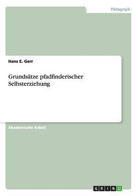 bokomslag Grundsätze pfadfinderischer Selbsterziehung