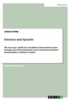 bokomslag Emotion Und Sprache