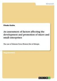 bokomslag An assessment of factors affecting the development and promotion of micro and small enterprises