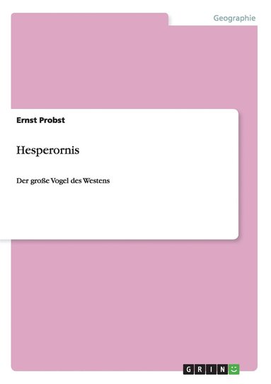 bokomslag Hesperornis