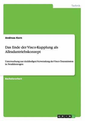 bokomslag Das Ende der Visco-Kupplung als Allradantriebskonzept