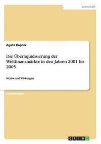 bokomslag Die berliquidisierung der Weltfinanzmrkte in den Jahren 2001 bis 2005