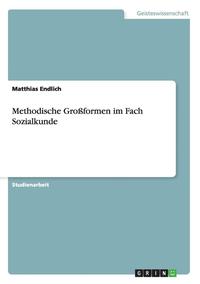 bokomslag Methodische Großformen im Fach Sozialkunde