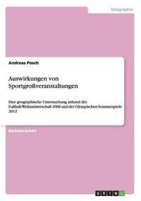 bokomslag Auswirkungen von Sportgroßveranstaltungen