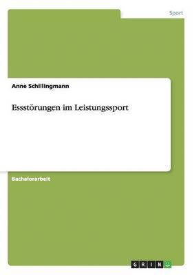 bokomslag Essstörungen im Leistungssport