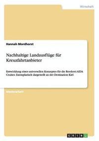 bokomslag Nachhaltige Landausflge fr Kreuzfahrtanbieter