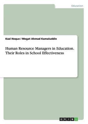 bokomslag Human Resource Managers in Education. Their Roles in School Effectiveness