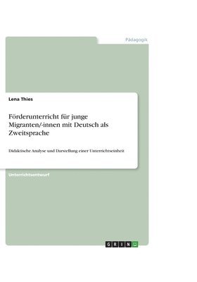 bokomslag Frderunterricht fr junge Migranten/-innen mit Deutsch als Zweitsprache